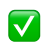 icone de check